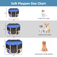 Load image into Gallery viewer, Portable Foldable Dog Playpen – JESPET Exercise Pen (36″, 45″ or 61)