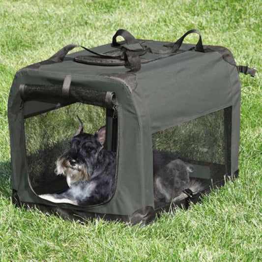 Portable Soft-Sided Dog Crate – Lightweight, Foldable & Travel-Ready
