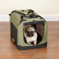 Load image into Gallery viewer, Portable Soft-Sided Dog Crate – Lightweight, Foldable & Travel-Ready