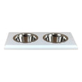 Load image into Gallery viewer, Champion Stainless Steel Pet Food Bowl with Non-Slip Silicone Base - Pack Of: 1