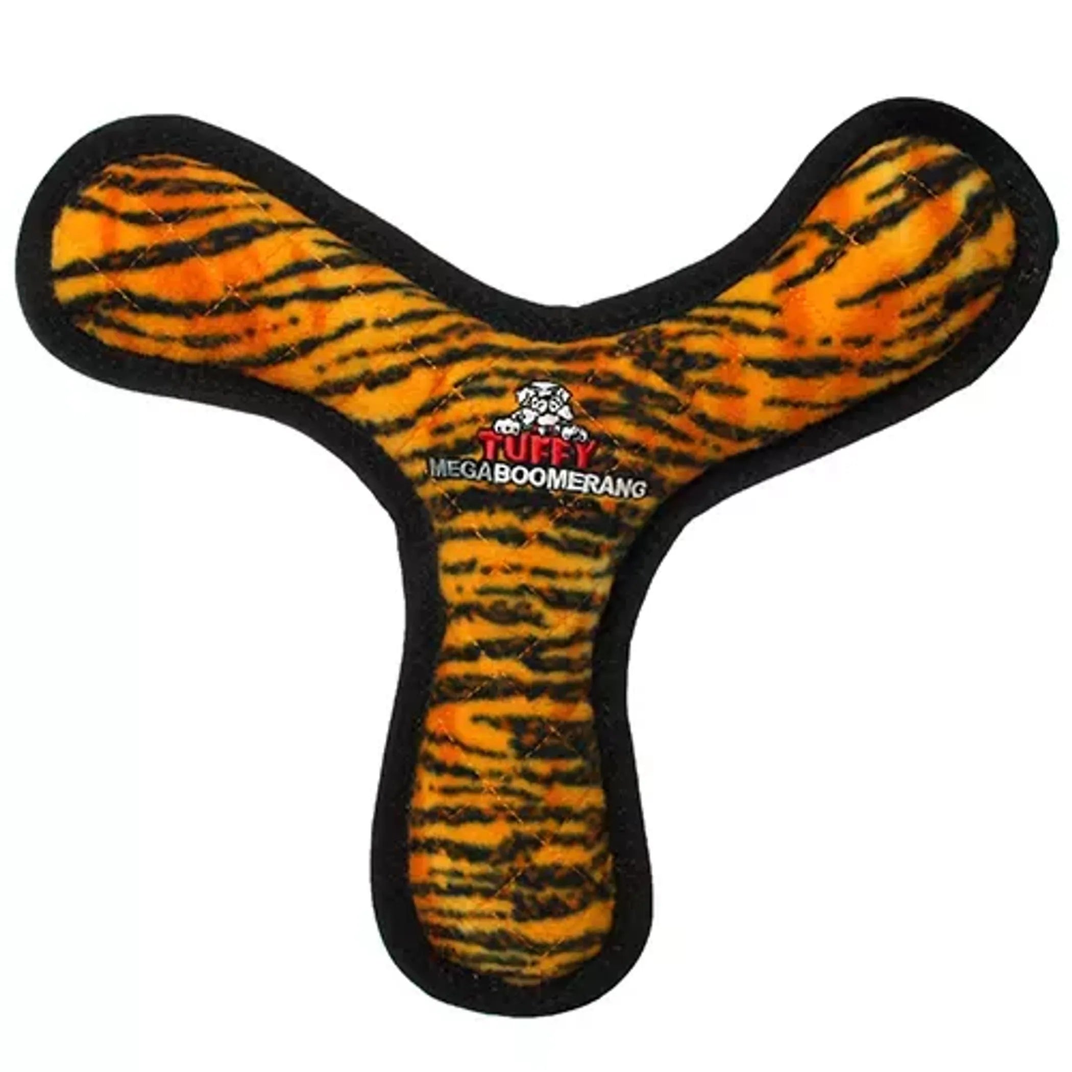 Tuffy Mega Boomerang Dog Toy – Durable Tug & Fetch Toy for Heavy Chewers - Size: MEGA | Pack Of: 1