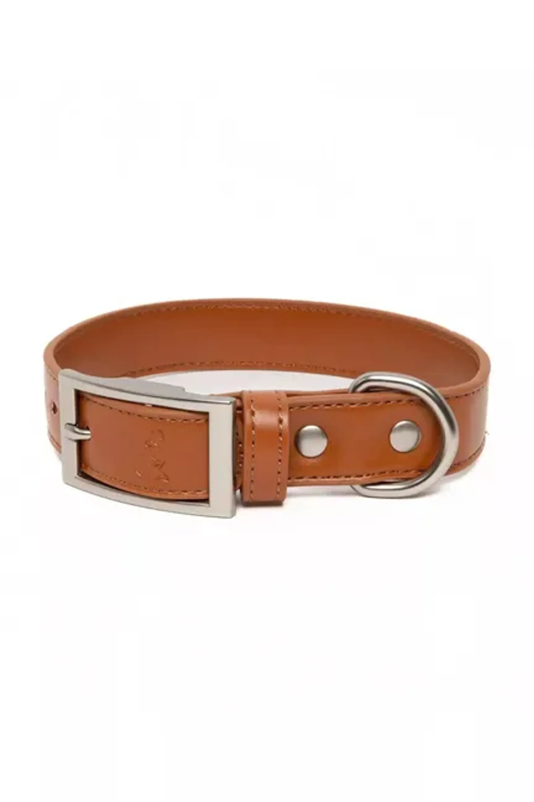 Sierra Sunrise™ Vegan Leather Dog Collar – Elegant, Cruelty-Free Style