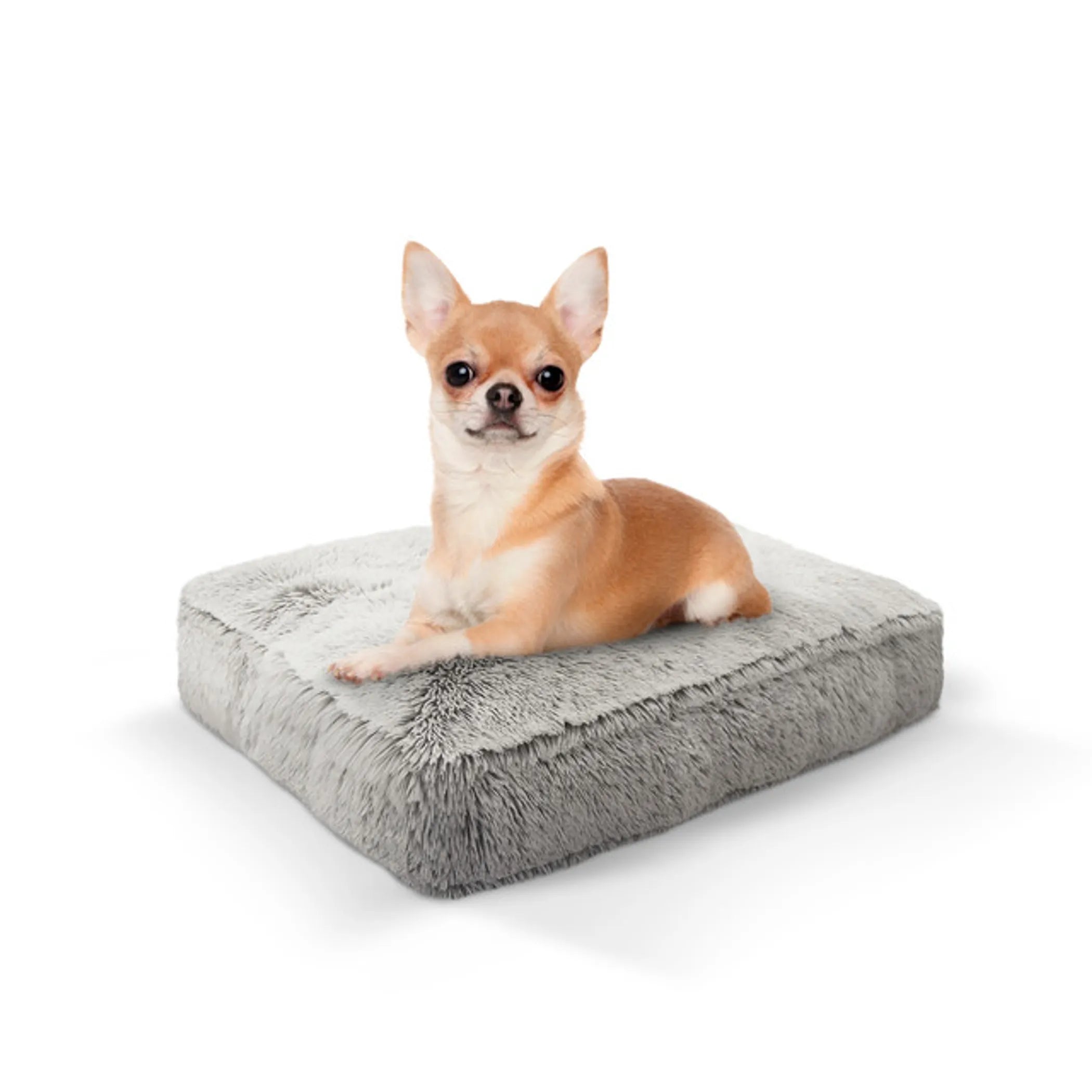 Doggy Dooties® Frosted Willow™ Rectangle Bed – Ultra-Soft, Washable Dog Bed
