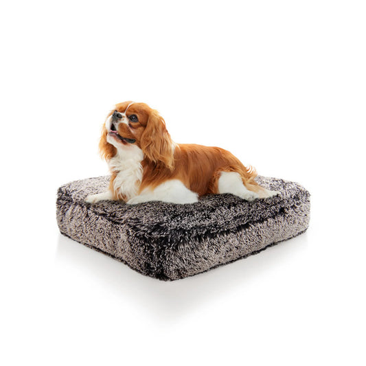 Doggy Dooties® Frosted Willow™ Rectangle Bed – Ultra-Soft, Washable Dog Bed