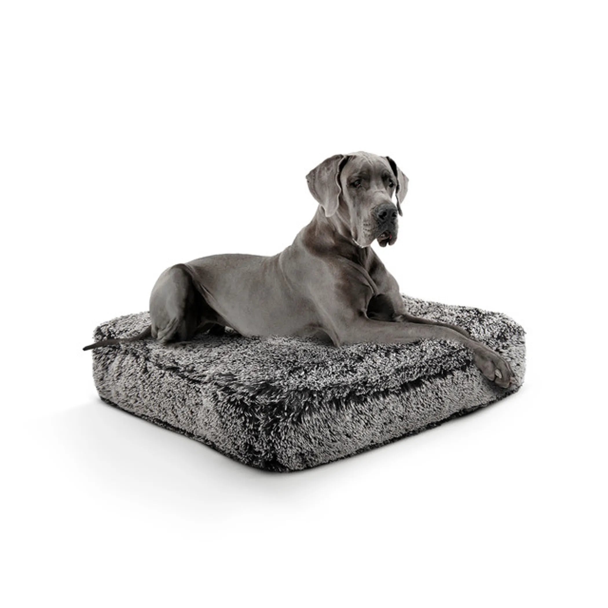 Doggy Dooties® Frosted Willow™ Rectangle Bed – Ultra-Soft, Washable Dog Bed