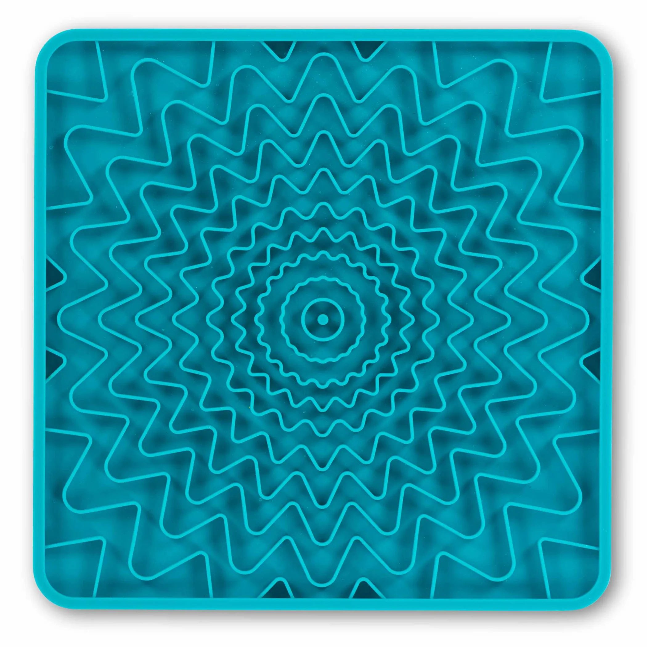 Spill-Proof Dog Lick Mat – Messy Mutts Silicone Feeder for Anxiety Relief