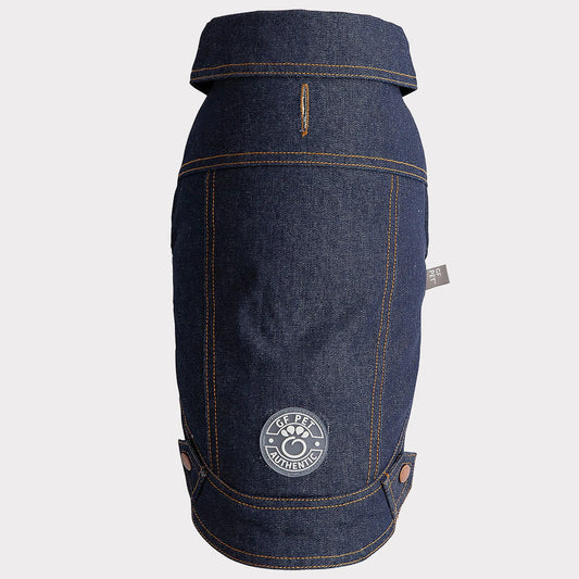 Doggy Dooties® StreetStyle Denim Jacket – Elasto-Fit™ + Sherpa-Lined Warmth