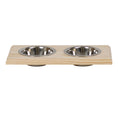 Load image into Gallery viewer, Champion Stainless Steel Pet Food Bowl with Non-Slip Silicone Base - Pack Of: 1
