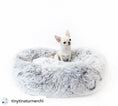 Load image into Gallery viewer, Mr. Peanut's OrthoPlush Travel Dog Bed – Portable, Plush Comfort for On-the-Go Pups
