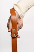 Load image into Gallery viewer, Sierra Sunrise Vegan Leather Dog Leash – Chic, Durable & Photo-Ready for Everyday Walks
