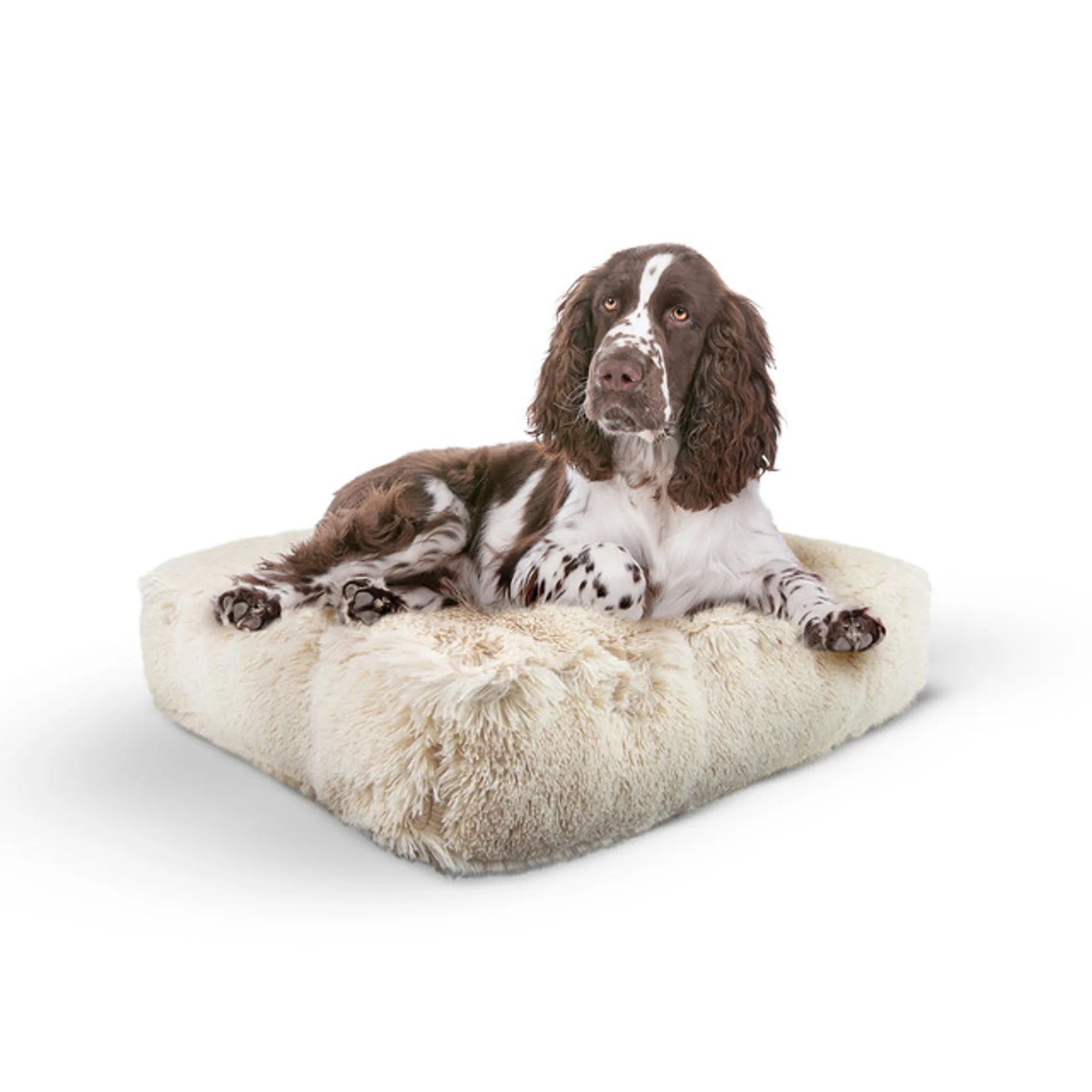 Doggy Dooties® Frosted Willow™ Rectangle Bed – Ultra-Soft, Washable Dog Bed