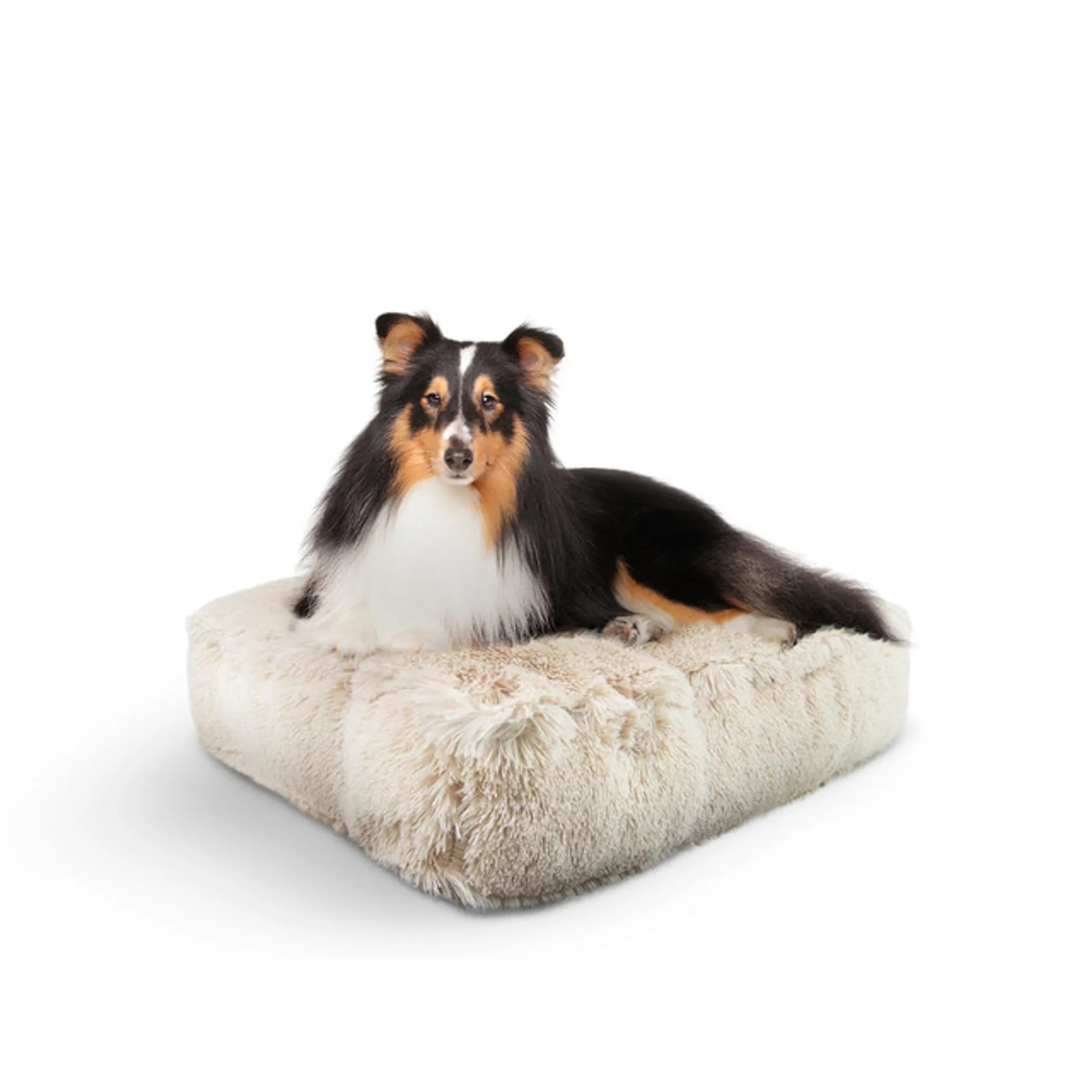 Doggy Dooties® Frosted Willow™ Rectangle Bed – Ultra-Soft, Washable Dog Bed