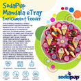 Load image into Gallery viewer, Dog Enrichment eTray – Mandala Design
