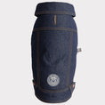 Load image into Gallery viewer, Doggy Dooties® StreetStyle Denim Jacket – Elasto-Fit™ + Sherpa-Lined Warmth
